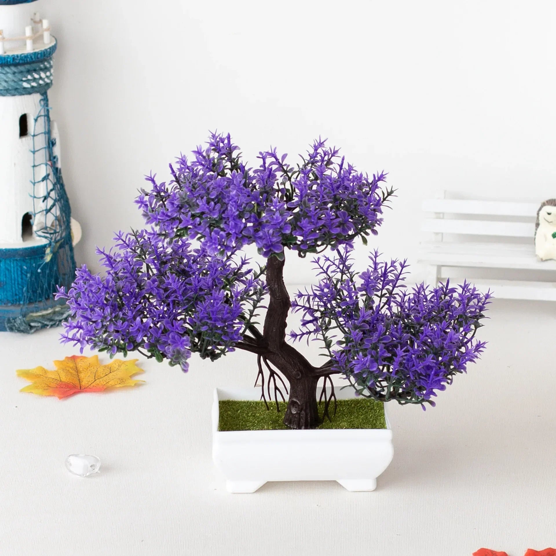 Planta Artificial Decorativa Mini Árvore + Vaso